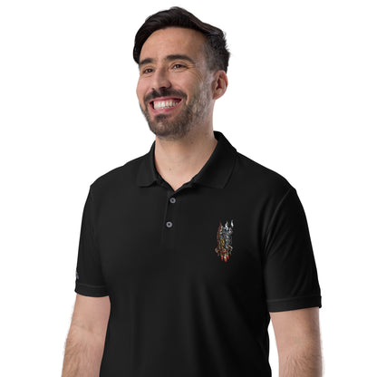 Rocket Ashtronaut adidas performance polo