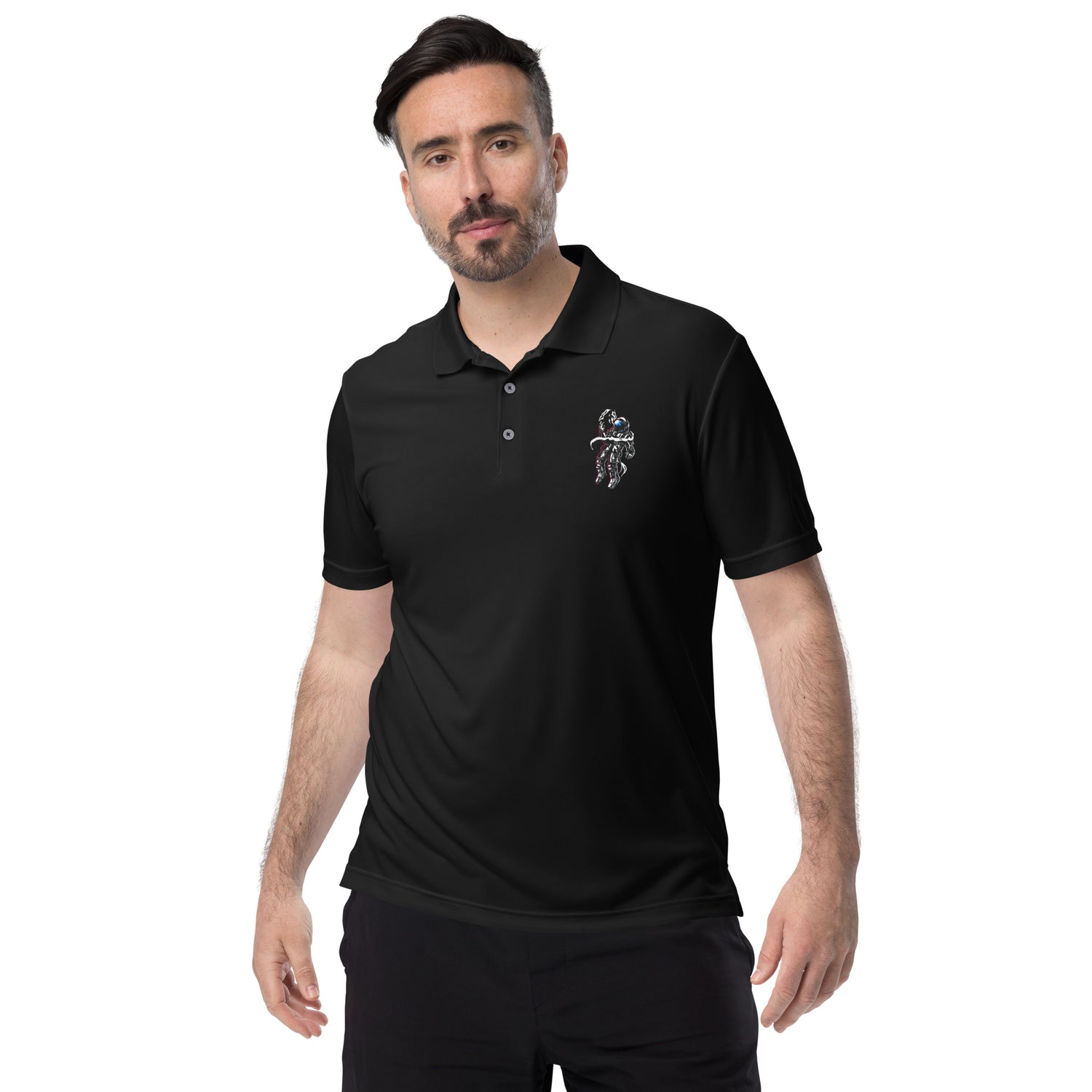 Classic Ashtronaut adidas performance polo