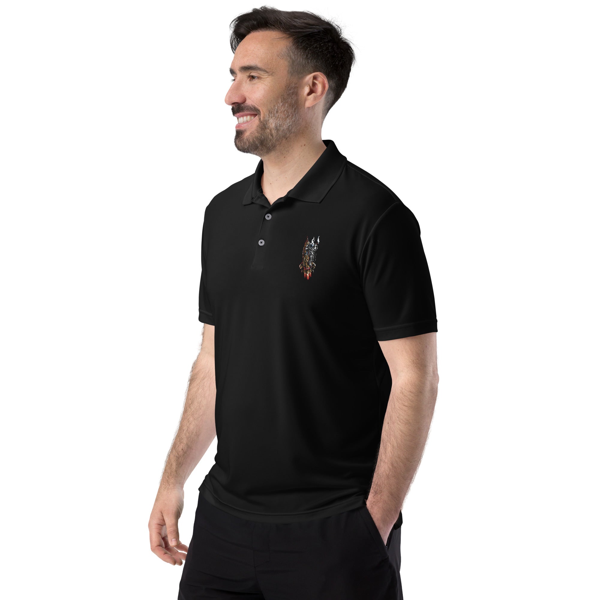 Rocket Ashtronaut adidas performance polo