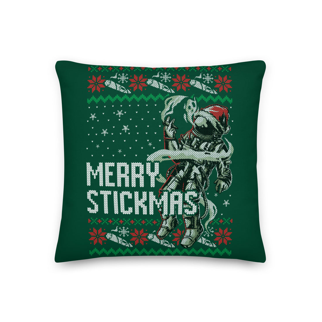 Merry Stickmas Premium Pillow