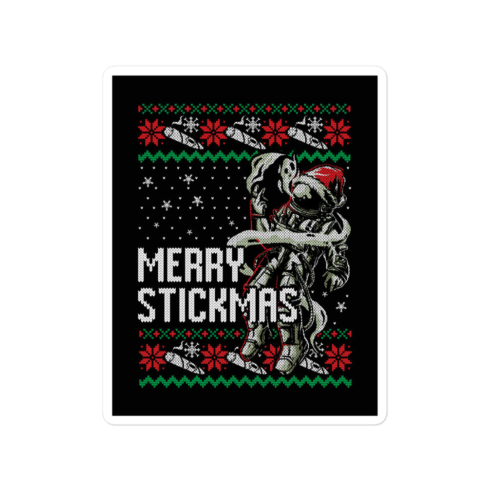 Merry Stickmas stickers